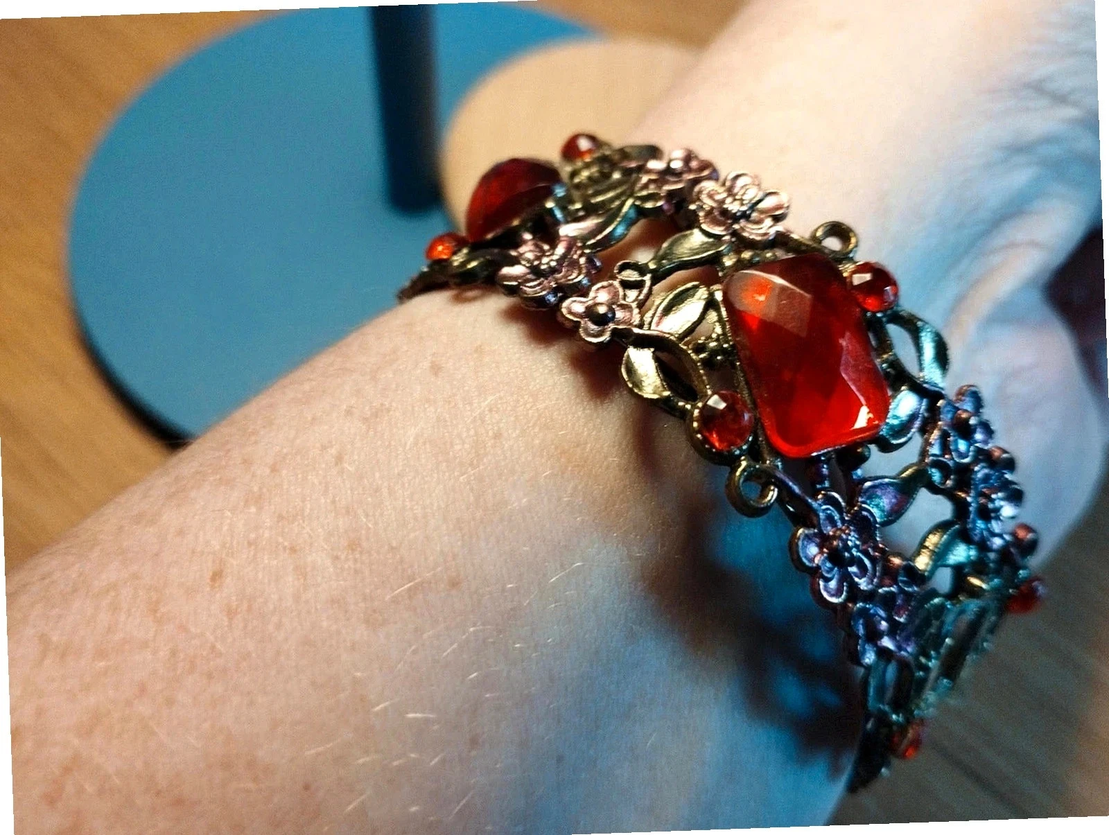Brazalete de fantasía vintage para mujer. En perfecto estado – photo 8